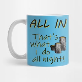 Poker - All in Mug